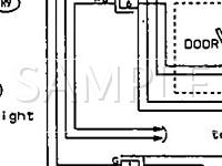 1992 Subaru SVX LS 3.3 H6 GAS Wiring Diagram