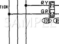 1993 Subaru Justy GL 1.2 L3 GAS Wiring Diagram