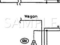 1993 Subaru Legacy LS SP 2.2 H4 GAS Wiring Diagram