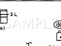 1993 Subaru Loyale  1.8 H4 GAS Wiring Diagram