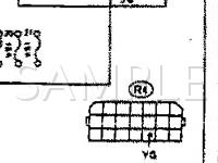 1993 Subaru Loyale  1.8 H4 GAS Wiring Diagram
