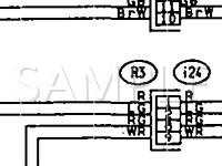 1994 Subaru Impreza  1.8 H4 GAS Wiring Diagram
