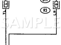 1994 Subaru Legacy L Outdoor 2.2 H4 GAS Wiring Diagram