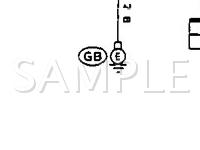 1994 Subaru Loyale  1.8 H4 GAS Wiring Diagram