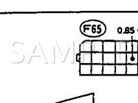 1994 Subaru Loyale  1.8 H4 GAS Wiring Diagram