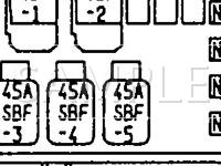 1994 Subaru SVX LSI 3.3 H6 GAS Wiring Diagram