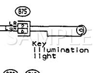 1994 Subaru SVX L 3.3 H6 GAS Wiring Diagram