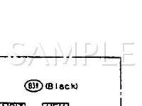 1994 Subaru SVX LSI 3.3 H6 GAS Wiring Diagram