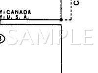 1994 Subaru SVX L 3.3 H6 GAS Wiring Diagram
