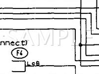 1995 Subaru Impreza  1.8 H4 GAS Wiring Diagram