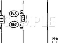 1995 Subaru Legacy LSI 2.2 H4 GAS Wiring Diagram
