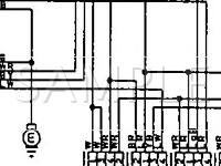 1995 Subaru SVX L 3.3 H6 GAS Wiring Diagram