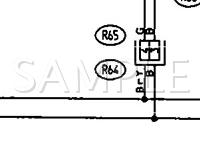 1995 Subaru SVX LSI 3.3 H6 GAS Wiring Diagram