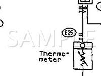 1995 Subaru SVX L 3.3 H6 GAS Wiring Diagram