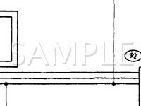 1995 Subaru SVX LS 3.3 H6 GAS Wiring Diagram