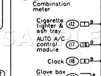 1996 Subaru SVX LSI 3.3 H6 GAS Wiring Diagram