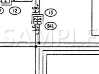 1996 Subaru SVX LSI 3.3 H6 GAS Wiring Diagram