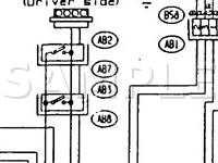 1996 Subaru SVX L 3.3 H6 GAS Wiring Diagram