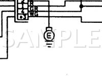 1997 Subaru Legacy Brighton 2.2 H4 GAS Wiring Diagram