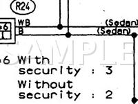 1997 Subaru Legacy GT 2.5 H4 GAS Wiring Diagram