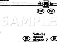 1997 Subaru SVX L 3.3 H6 GAS Wiring Diagram