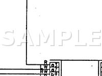 1997 Subaru SVX L 3.3 H6 GAS Wiring Diagram