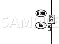 1997 Subaru SVX LSI 3.3 H6 GAS Wiring Diagram
