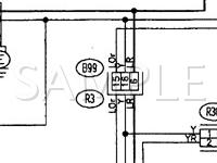 1998 Subaru Forester L 2.5 H4 GAS Wiring Diagram