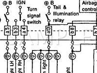 1998 Subaru Impreza RS 2.5 H4 GAS Wiring Diagram