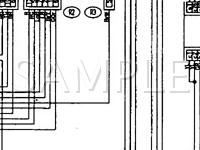 1999 Subaru Impreza  2.2 H4 GAS Wiring Diagram