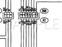 1999 Subaru Legacy  2.2 H4 GAS Wiring Diagram