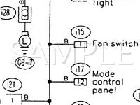 1999 Subaru Legacy Outback 2.5 H4 GAS Wiring Diagram