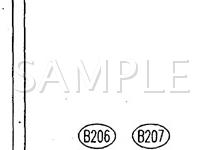1999 Subaru Legacy  2.2 H4 GAS Wiring Diagram