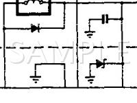 1991 Sterling 827 SLI 2.7 V6 GAS Wiring Diagram