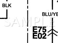 2001 Suzuki Esteem  1.8 L4 GAS Wiring Diagram