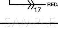 2001 Suzuki Esteem  1.8 L4 GAS Wiring Diagram