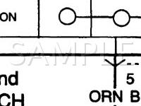 2000 Suzuki Grand Vitara  2.5 V6 GAS Wiring Diagram