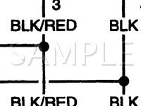 2001 Suzuki Grand Vitara  2.5 V6 GAS Wiring Diagram