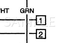 2001 Suzuki Grand Vitara XL-7 2.7 V6 GAS Wiring Diagram