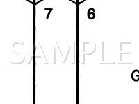 2000 Suzuki Grand Vitara  2.5 V6 GAS Wiring Diagram