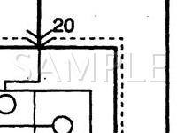2001 Suzuki Vitara  2.0 L4 GAS Wiring Diagram