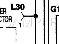 2001 Suzuki Grand Vitara  2.5 V6 GAS Wiring Diagram