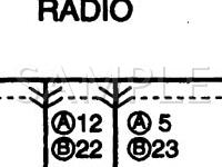 2001 Suzuki Vitara  1.6 L4 GAS Wiring Diagram