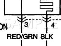 2000 Suzuki Vitara  1.6 L4 GAS Wiring Diagram
