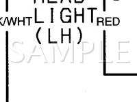 2000 Suzuki Swift  1.3 L4 GAS Wiring Diagram