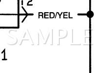 2000 Suzuki Swift  1.3 L4 GAS Wiring Diagram
