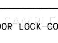 2001 Suzuki Swift  1.3 L4 GAS Wiring Diagram