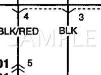 2000 Suzuki Vitara  2.0 L4 GAS Wiring Diagram