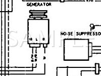 1992 Suzuki Swift GS 1.3 L4 GAS Wiring Diagram