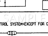 1993 Suzuki Swift GS 1.3 L4 GAS Wiring Diagram